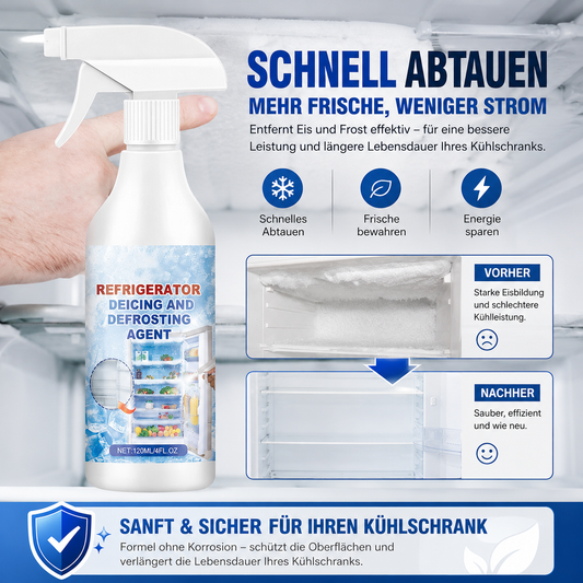 🔥Zeitlich begrenzte Aktion 50% RABATT - 🧊Abtauspray für Kühl-Gefrierkombination