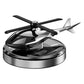 Solar Hubschrauber Auto Lufterfrischer aus Metall – solarbetrieben, rotierend, Duftdiffusor