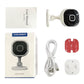 WLAN HD Sicherheitskamera Innen – 360° schwenkbar, Nachtsicht, Bewegungserkennung, Zwei-Wege-Audio, 64GB, für Zuhause & Büro