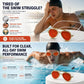 Schwimmbrille Anti-Fog & UV-Schutz – Verstellbares Gummiband, Vollrahmen