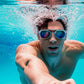 Schwimmbrille Anti-Fog & UV-Schutz – Verstellbares Gummiband, Vollrahmen
