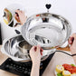 Rotierender Hebe-Drainagekorb aus Edelstahl für Hot Pot