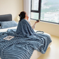 ❄️Winter Sale – 50% off!🛏️Thick plush blanket with rabbit motif and milk velour cover🫧Snuggle up in ultimate comfort
