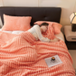 ❄️Winter Sale – 50% off!🛏️Thick plush blanket with rabbit motif and milk velour cover🫧Snuggle up in ultimate comfort