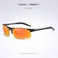 Photochrome polarisierte Sonnenbrille  – selbsttönend, Tag & Nacht, Al-Mg-Rahmen, für Autofahren, Sport & Outdoor