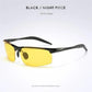 Photochrome polarisierte Sonnenbrille  – selbsttönend, Tag & Nacht, Al-Mg-Rahmen, für Autofahren, Sport & Outdoor