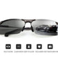 Photochrome polarisierte Sonnenbrille  – selbsttönend, Tag & Nacht, Al-Mg-Rahmen, für Autofahren, Sport & Outdoor