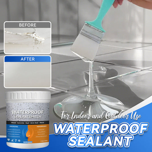 ⏰Dernier jour - Livraison gratuite🔥Mastic imperméable transparent pour usage intérieur et extérieur