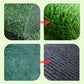 Kunstrasen mit Drainagelöchern PP+PE – realistisch, pflegeleicht, für Garten, Balkon, Terrasse & Haustiere, 2,5–4 cm Florhöhe