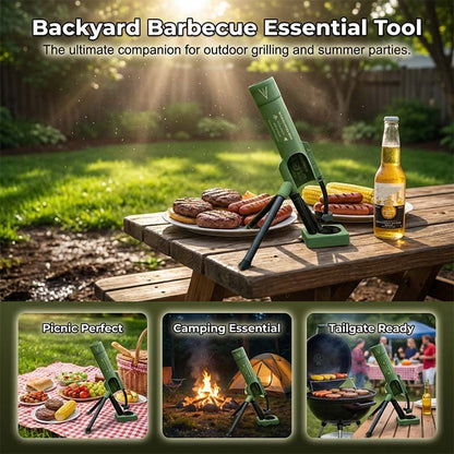 🍾Granatwerfer Flaschenoöffner aus Metall – Lustiges Bier Geschenk für Männer, Party & Grill