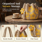 🌻 Handgefertigte Häkeltasche mit Blumenmuster – leichte Baumwollmischung, geräumig & boho – perfekt für Sommer & Strand