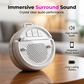 2-in-1 Bluetooth-Lautsprecher mit Handyhalterung & RGB-Beleuchtung – Tragbar, Freisprechfunktion, Surround-Sound