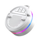 2-in-1 Bluetooth-Lautsprecher mit Handyhalterung & RGB-Beleuchtung – Tragbar, Freisprechfunktion, Surround-Sound