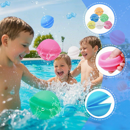 🎈Heute 50 % Rabatt🔥Der Sommerspaß kann losgehen 🎈Nichtmagnetisches Silikon-Wasserballon-Spielzeug💧