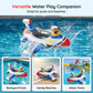 Aufblasbares Flugzeug-Pool-Schwimmtier für Kinder