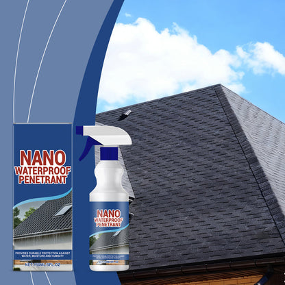 Abdichtungsspray Dach & Wand wasserdicht – Nano-Formel, Schimmelschutz, für Beton, Fliesen & Dachziegel