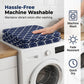 Outdoor Sofakissen Bezug dehnbar & wasserabweisend – geometrisches Muster, rutschfest