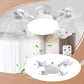 🌀Neuer Deckenventilator mit E27-Fassung und Beleuchtung – 2-in-1-LED-Ventilator mit Fernbedienung, energiesparende Kühl- und Beleuchtungskombination fürs Schlafzimmer