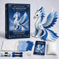 DIY-Patchwork-Set „Eisdrachen“ – „Arktischer Winterwächter“ – Nähset
